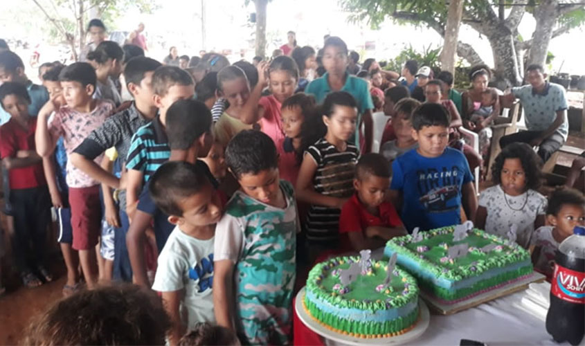 Deputado Anderson Pereira apoia projeto social na Comunidade Rei Davi em Espigão do Oeste