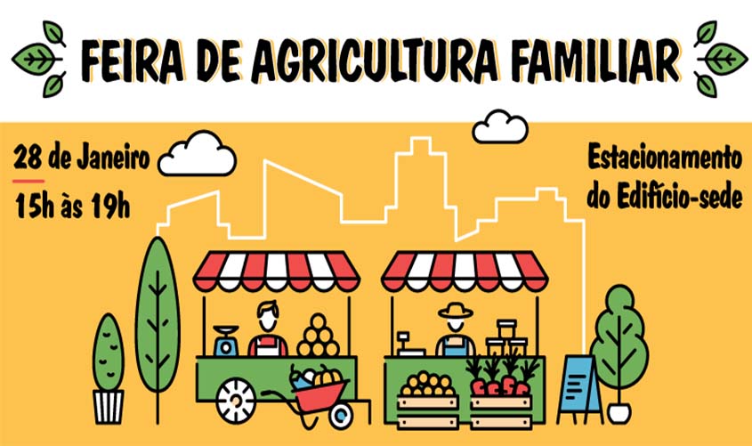 Feira de Agricultura Familiar será nesta terça-feira, 28