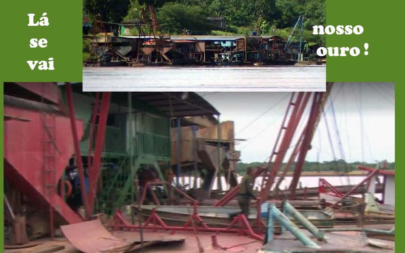 Enxugando gelo: de novo, dragas são apreendidas no Madeira. Em poucos dias, todas elas estarão de volta