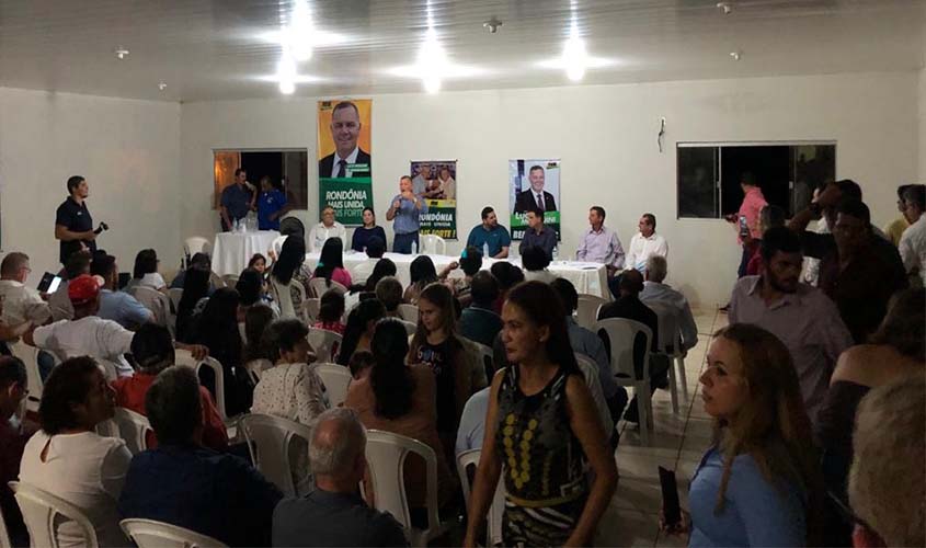 Encontro do MDB reúne filiados e lideranças em Rolim de Moura visando eleições de outubro