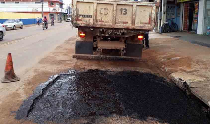 Prefeitura segue cronograma de obras em vários pontos da cidade