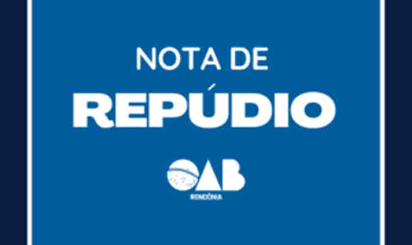 OAB/RO repudia tentativa de homicídio sofrida por advogada