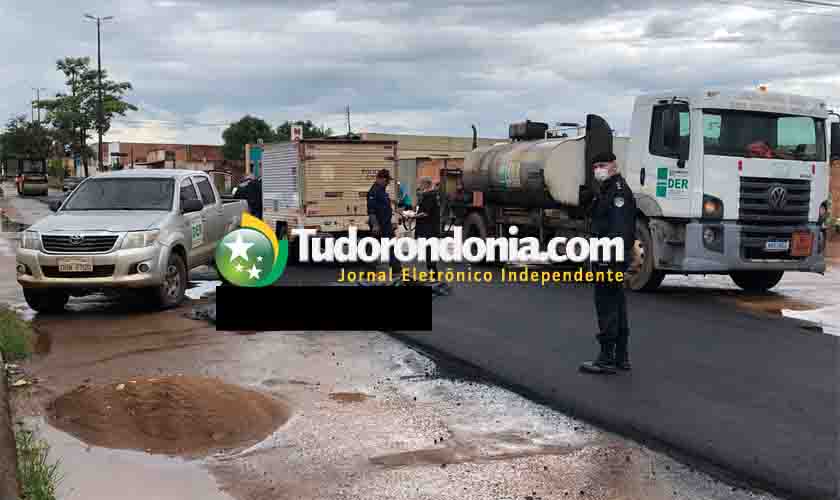 Trabalhador do DER morre esmagado por trator na zona leste de Porto Velho