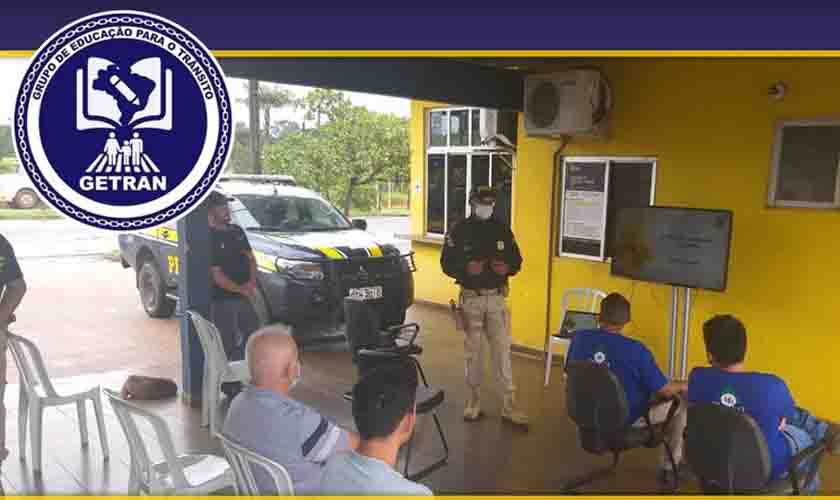 Em Porto Velho/RO, PRF dá continuidade as Ações Educativas de Segurança Viária