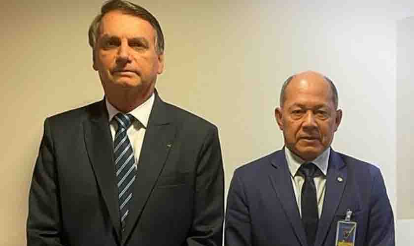 Deputado Chrisóstomo se reúne com Presidente Bolsonaro em Brasília para tratar de temas importantes para Rondônia