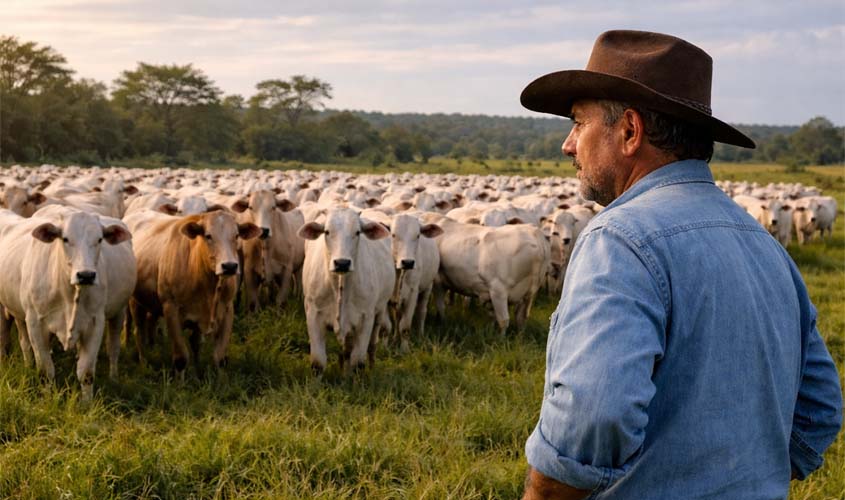RO reduz ICMS e libera saída de gado vivo