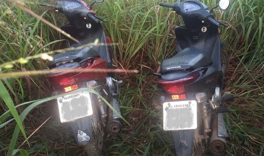 Patrulha Delta do 7º BPM recupera duas motonetas roubadas