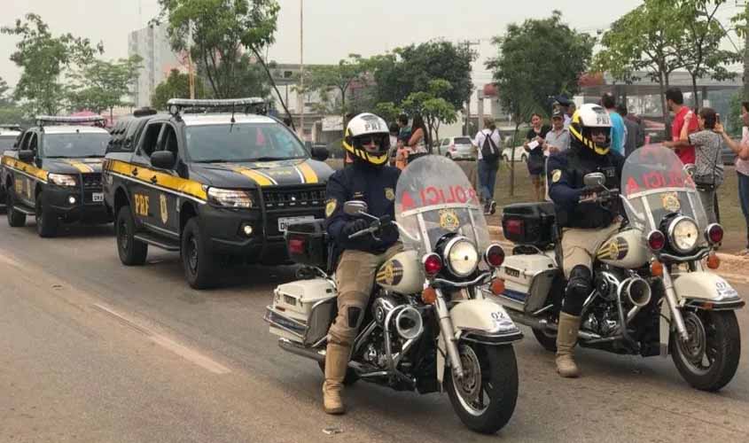 Nesta sexta-feira (1º), a PRF inicia a Operação Carnaval