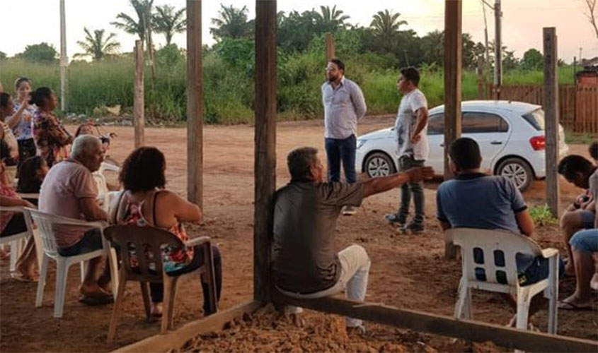 Márcio Oliveira cobra da prefeitura serviços no assentamento ‘Cidade de Deus’