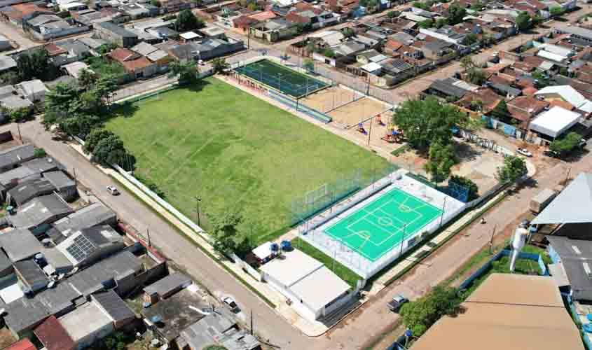 Revitalização do Parque do Abobrão em Porto Velho será entregue pelo governo de RO nesta sexta-feira, 28