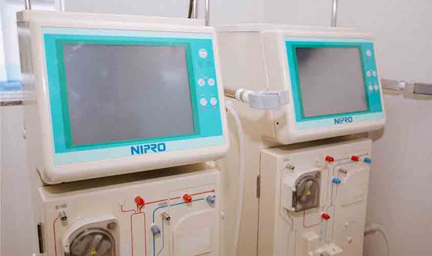 Hospital Municipal recebe equipamentos de hemodiálise para atender pacientes da UTI