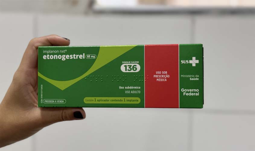 Mutirão de implante contraceptivo será neste sábado (28)