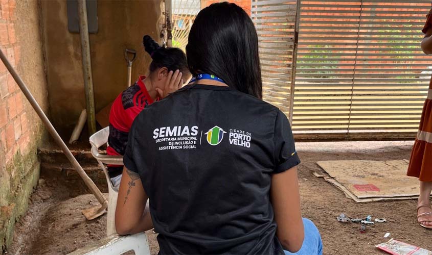 Prefeitura de PVH atende famílias em áreas alagadas