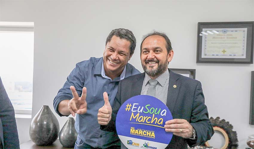 Presidente Laerte Gomes confirma presença na XXII Marcha a Brasília em Defesa dos Municípios