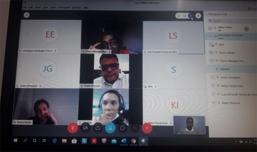 Rotina de planejamento orçamentário do Estado segue plano de trabalho em home office