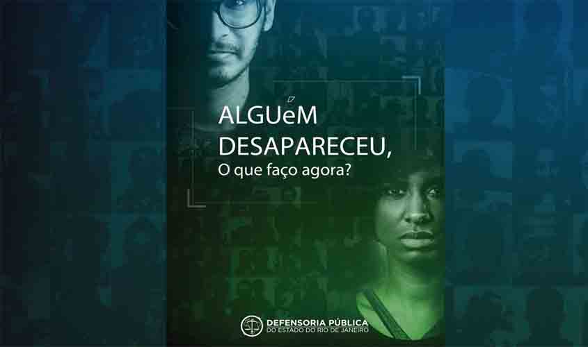 Cartilha orienta o que fazer em casos de desaparecimento