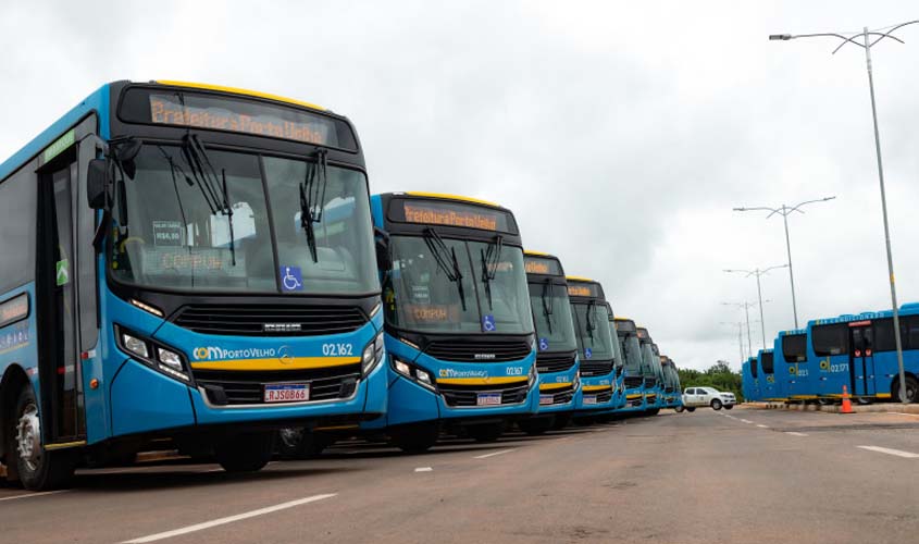 Porto Velho recebe 50 novos ônibus e tem a frota mais nova entre as capitais brasileiras