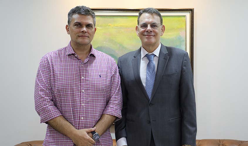 Presidente do TJRO recebe visita institucional da Fiero