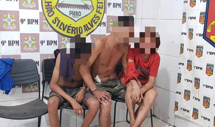 Polícia recebe denúncia e prende trio com motos roubadas