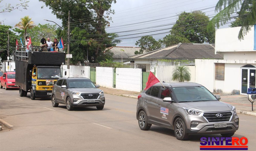 Carreata do Sintero em Porto Velho marca abertura da 22ª Semana Nacional em Defesa e Promoção da Educação