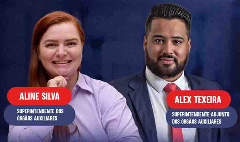 Aline Silva e Alex Teixeira assumem Superintendência dos Órgãos Auxiliares da OAB Rondônia