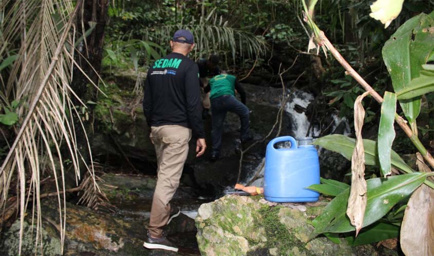Sedam mapeia potencial turístico de cachoeira no interior do Parque Estadual Serra dos Reis