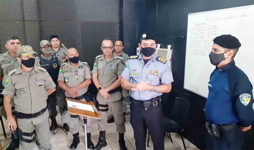 Polícia Militar de Rondônia na festa dos 105 anos de criação da PM do Acre