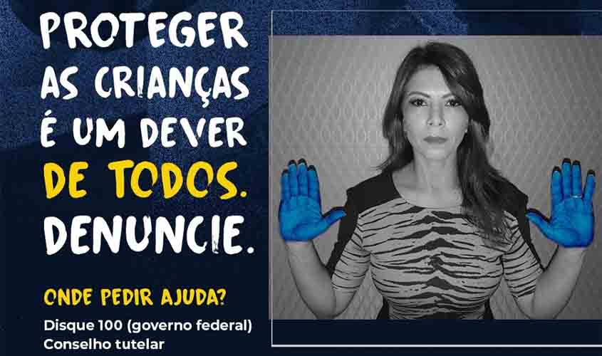 Magistratura rondoniense adere campanha contra a violência infantil