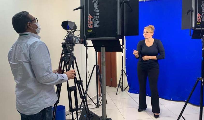 TJRO incluiu a linguagem de sinais nos conteúdos do Instagram