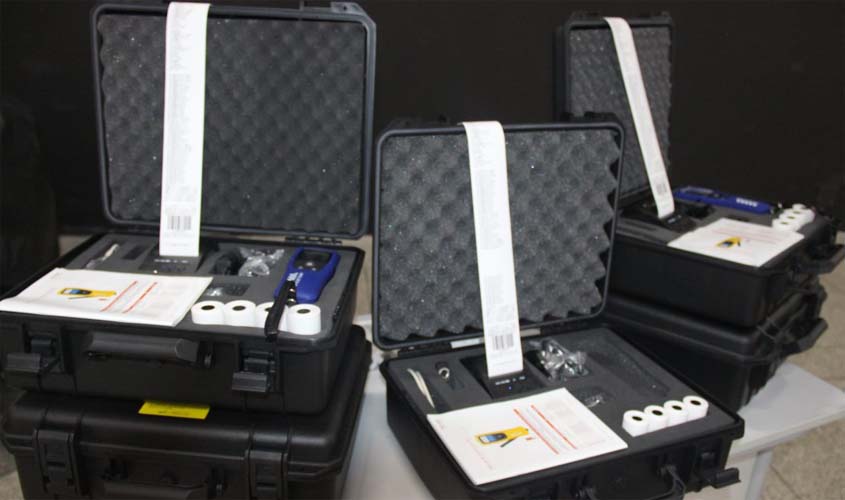 Detran orienta visitantes da Rondônia Rural Show sobre riscos de dirigir sob efeito de bebida alcoólica