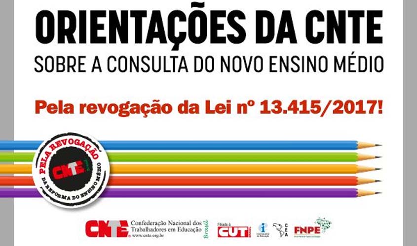 Participe da Consulta Pública sobre o Novo Ensino Médio