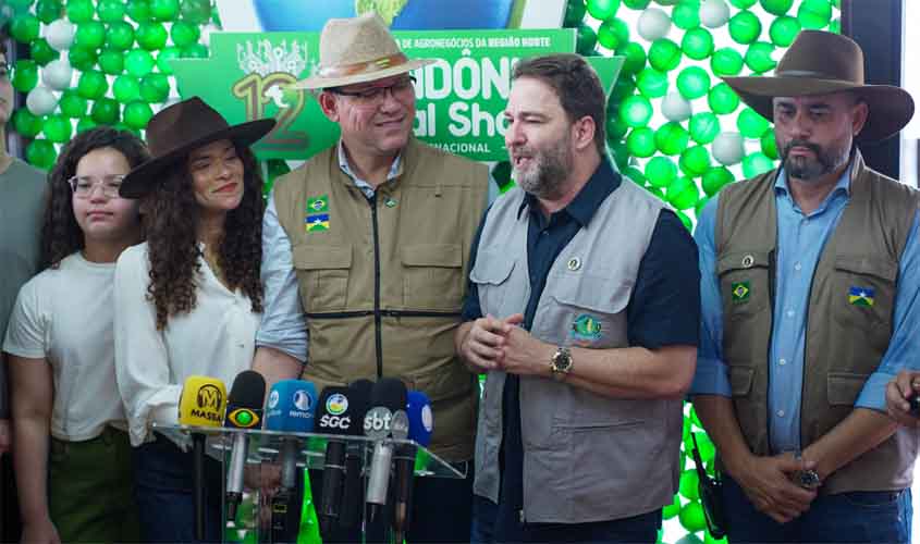 Presidente da Alero destaca força do agronegócio na abertura da 12ª Rondônia Rural Show Internacional