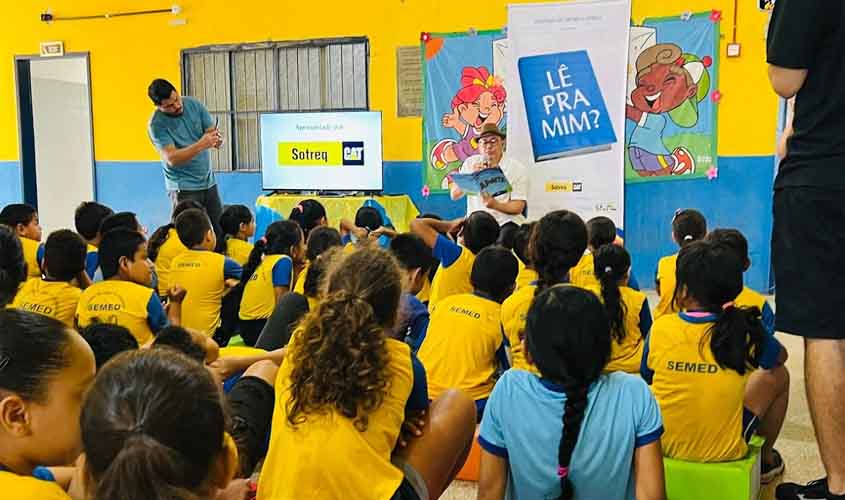 Projeto ‘Lê Pra Mim?’ emociona a todos no segundo dia de apresentação em Porto Velho