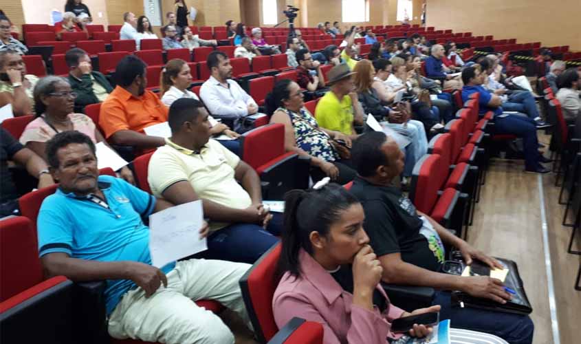 Prefeitura realiza audiência sobre a revisão do Plano Diretor Participativo