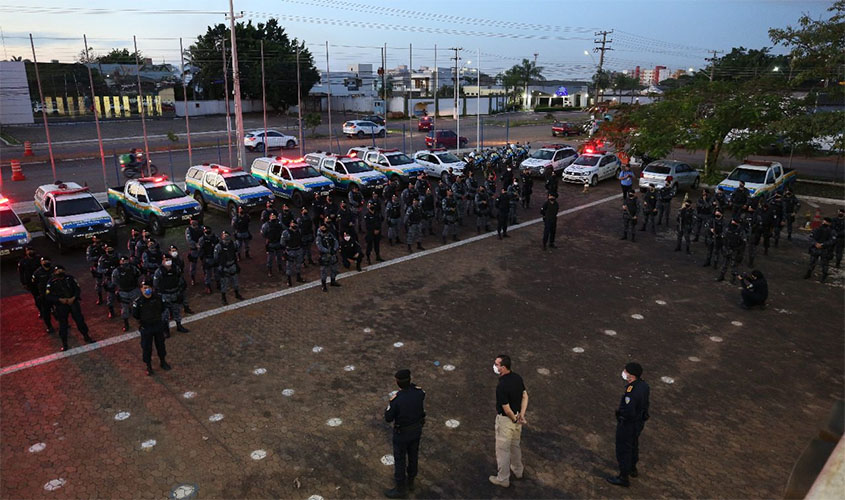 Polícia Militar reforça combate às facções criminosas nos residenciais Orgulho do Madeira e Morar Melhor