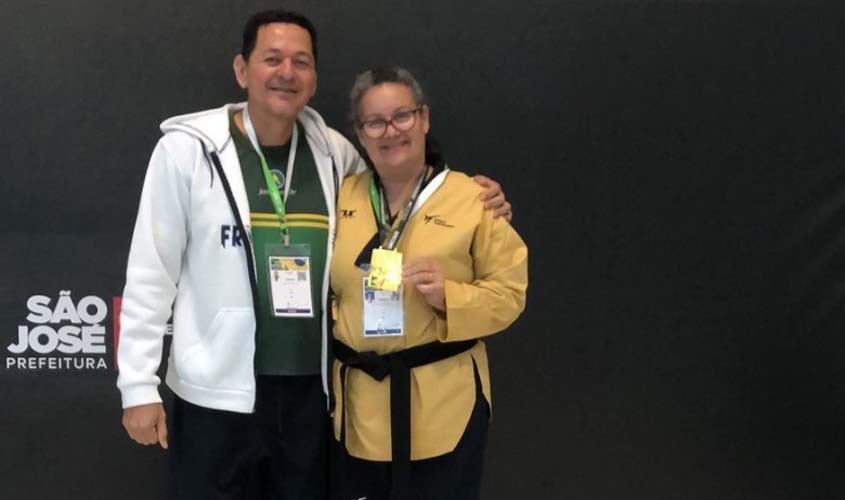 Mestre de Taekwondo do Talentos do Futuro ganha ouro em Supercampeonato Brasileiro