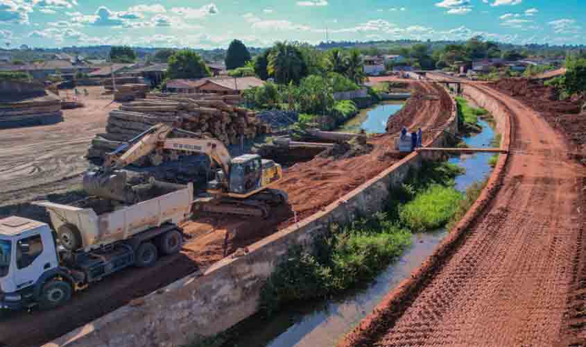 Investimentos em obras de infraestrutura garantem melhorias