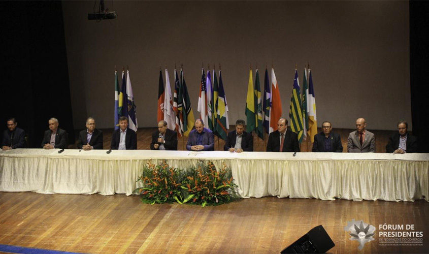 Fecomércio-RO participa de Fórum de Presidentes, em Roraima