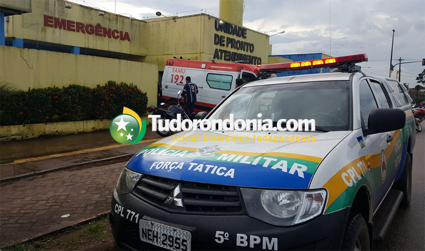 Homem é atacado à facada durante confraternização em residência