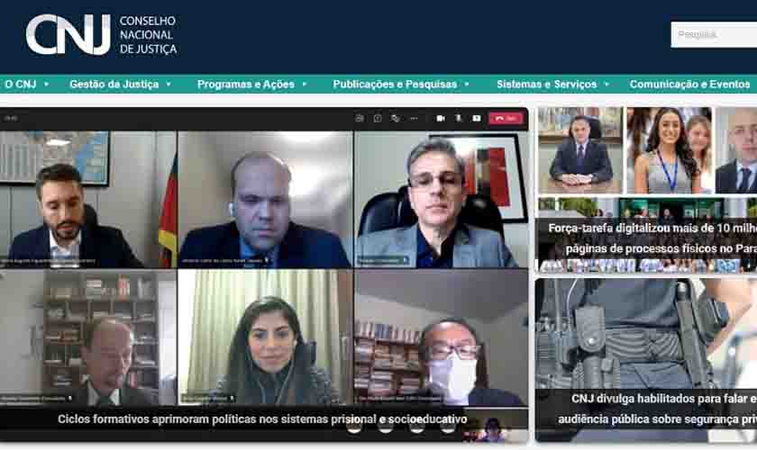 CNJ destaca atuação da Justiça de Rondônia no Programa Fazendo Justiça
