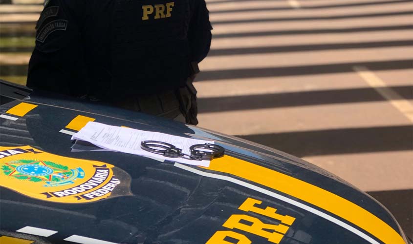 PRF cumpre quatro mandados de prisão em Rondônia