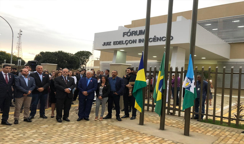 Fórum Edelçon Inocêncio é inaugurado, em Ariquemes