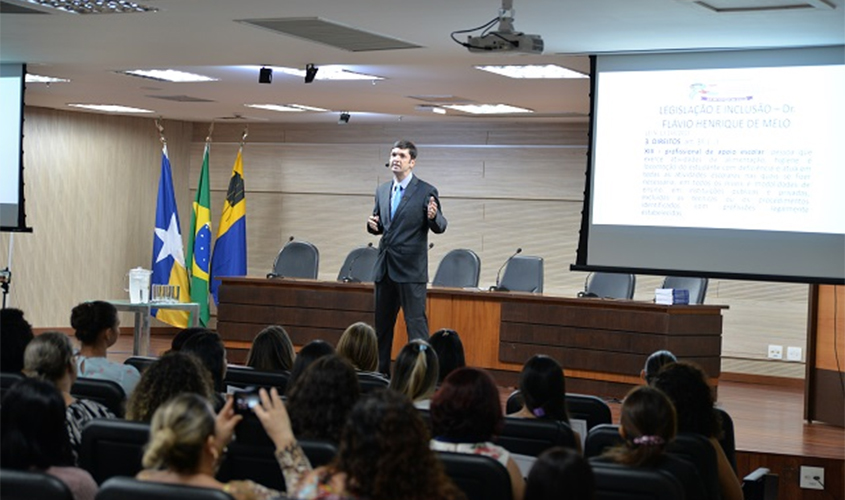 TJRO recebe ciclo de palestras sobre educação inclusiva na perspectiva do autismo