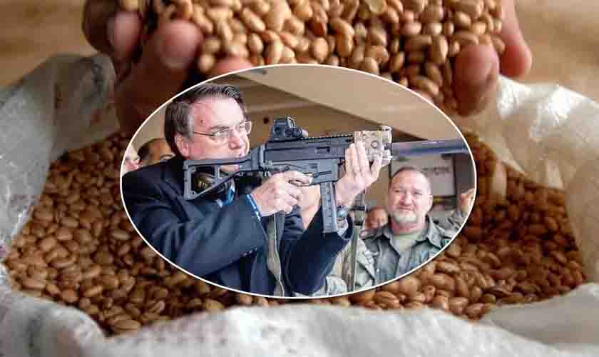 Bolsonaro: 'Tem idiota reclamando que tem que comprar feijão, tem é que comprar fuzil'