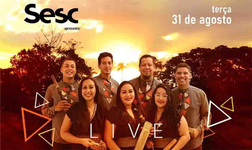 Sesc RO promove live solidária com o Grupo Minhas Raízes