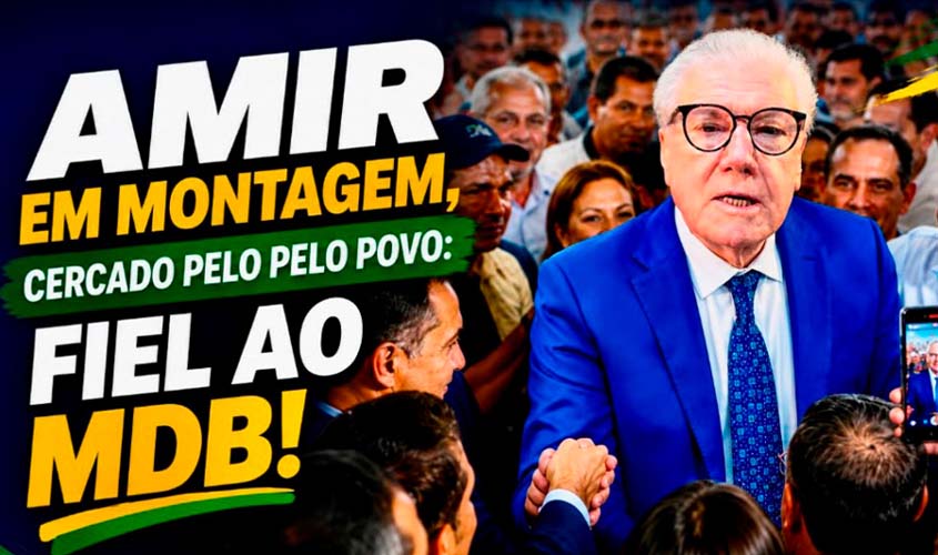 Político histórico mantém fidelidade ao MDB em RO
