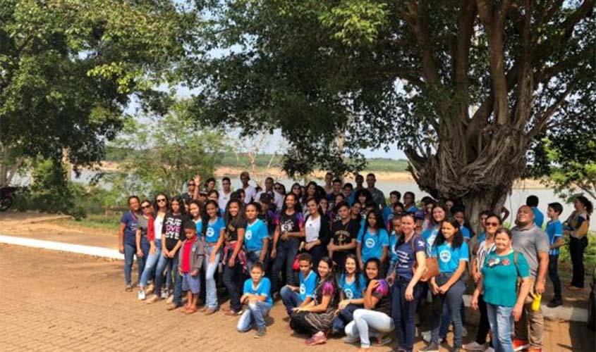 Projeto Conheça o Porto recebe alunos de escola rural de Ariquemes