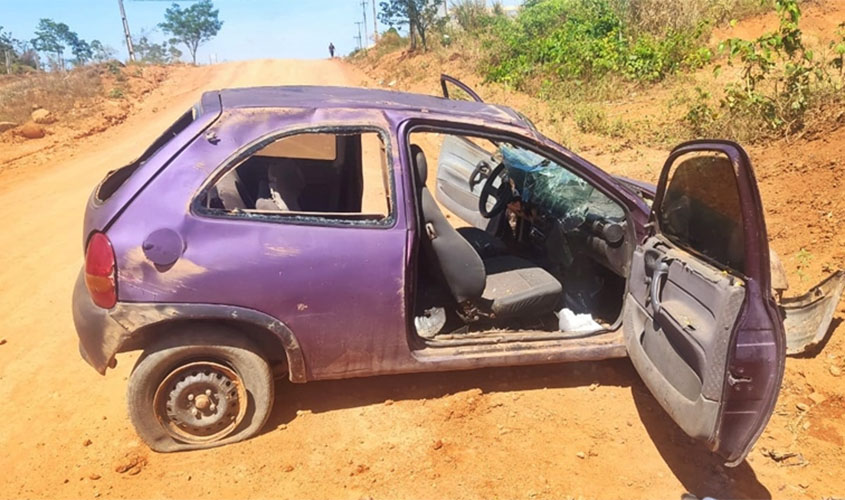 Dois acidentes são registrados neste domingo; um total de cinco vítimas foram socorridas