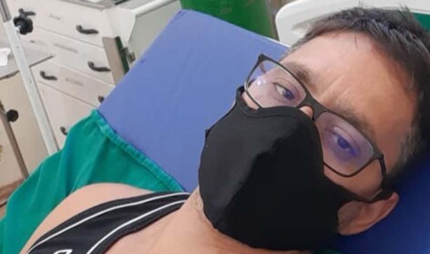 Picado por escorpião, deputado está no Cemetron