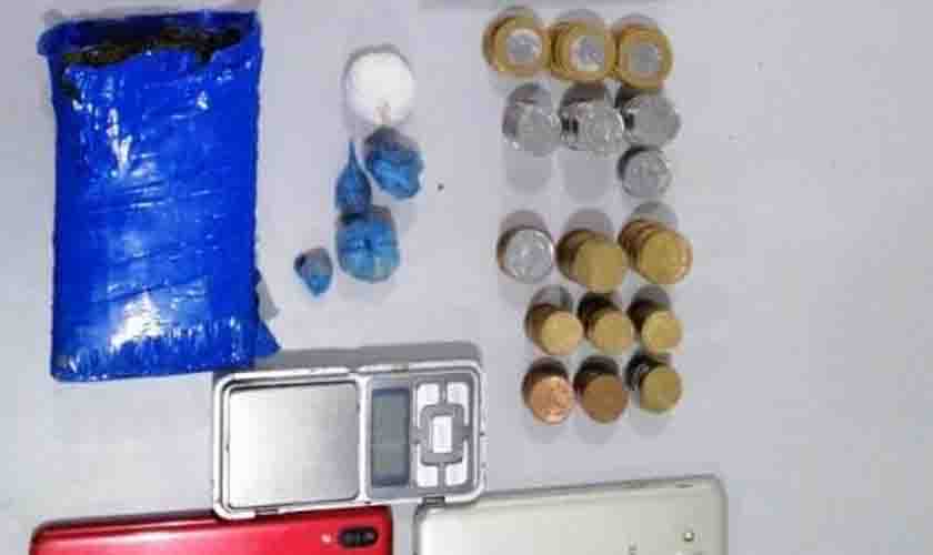 PM apreende entorpecentes e conduz suspeito em Vilhena